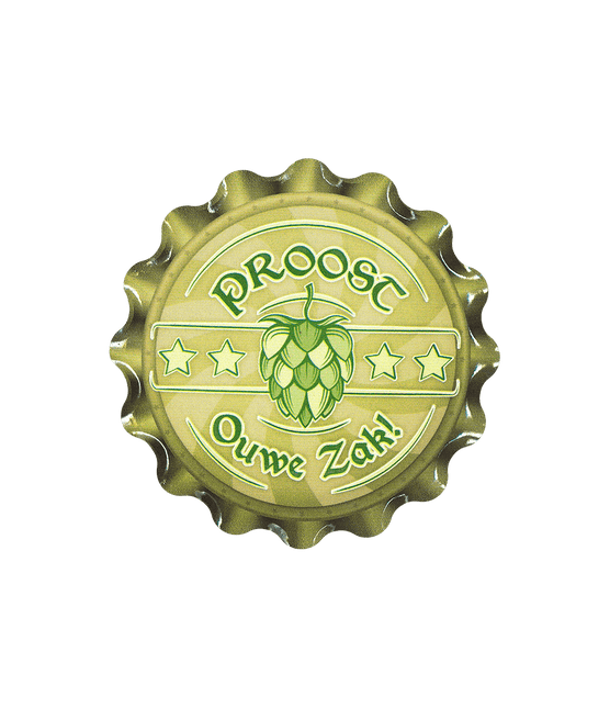 Groene Onderzetters Ouwe Zak 11cm van Paper Dreams koop je bij Partywinkel