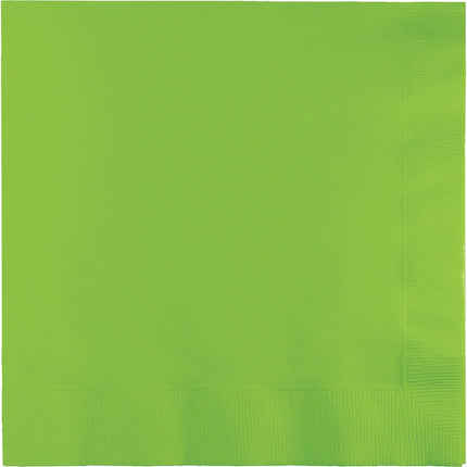 Groene Servetten 33cm 50st van Creative Converting koop je bij Partywinkel