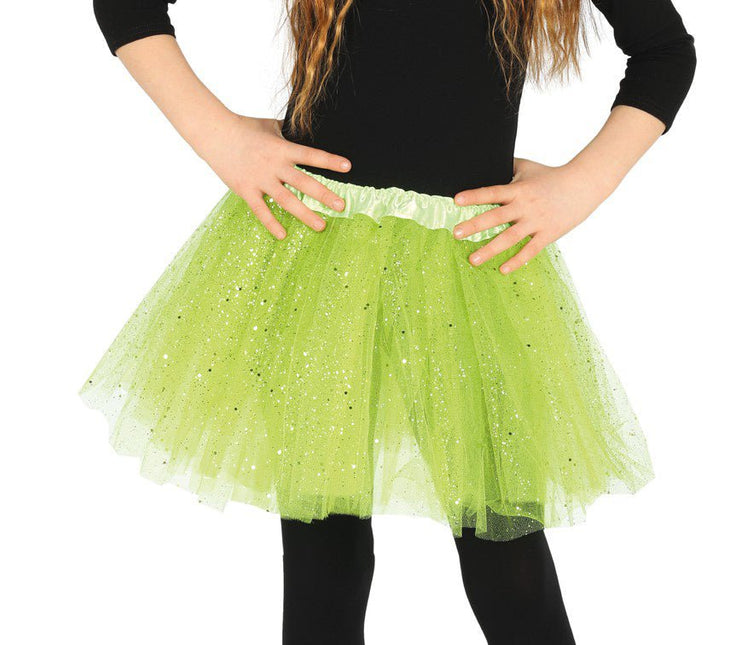 Groene Tutu Kind 31cm van Fiestas Guirca koop je bij Partywinkel
