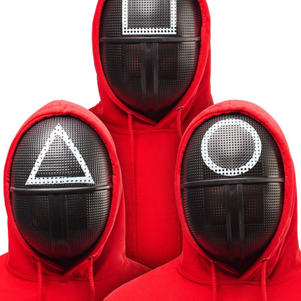 Masque de protection trois pièces