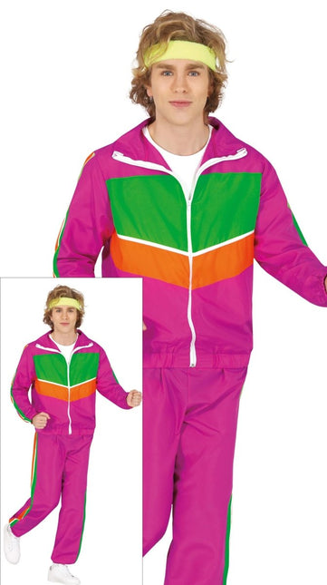 Gymnastastiek Pak Roze van Fiestas Guirca koop je bij Partywinkel