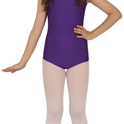 Gympakje Paars Meisje Mouwloos van Fiestas Guirca koop je bij Partywinkel