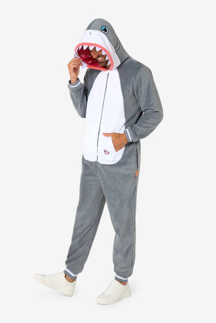 Haai Onesie Heren - Partywinkel - 8720629387437