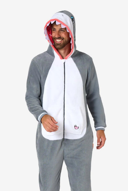 Haai Onesie Heren - Partywinkel - 8720629387437