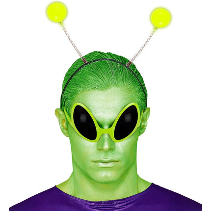Haarband Alien Glow In The Dark van Widmann koop je bij Partywinkel