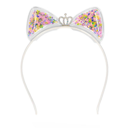 Haarband Kat Glitter van Boland koop je bij Partywinkel