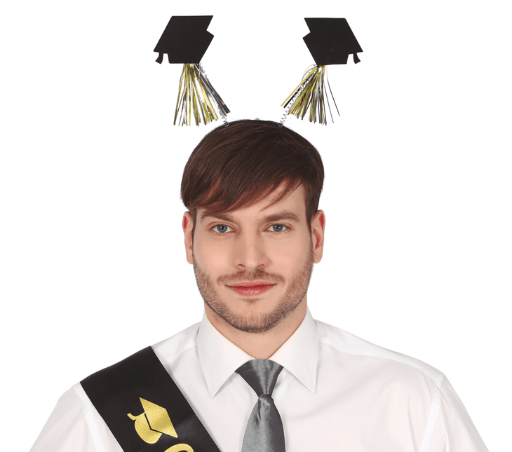 Haarband Mini Afgestudeerd Hoedjes van Fiestas Guirca koop je bij Partywinkel