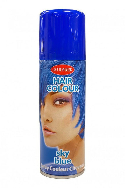 Haarspray Blauw 125Ml van PartyXplosion koop je bij Partywinkel