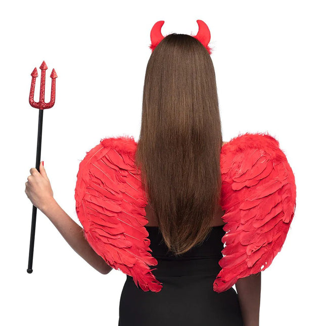 Halloween Accessoireset Dames Duivel 3 delig van Boland koop je bij Partywinkel