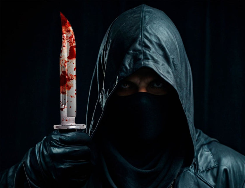 Halloween Accessoireset Killer 3 delig van Fiestas Guirca koop je bij Partywinkel