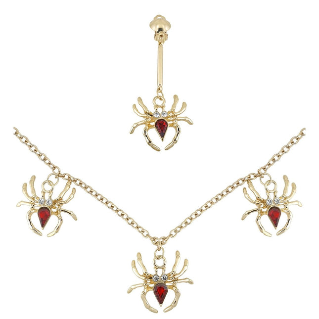 Halloween Accessoireset Spinnen 2 delig van Widmann koop je bij Partywinkel