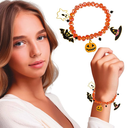 Halloween Armband Oranje van Fiestas Guirca koop je bij Partywinkel