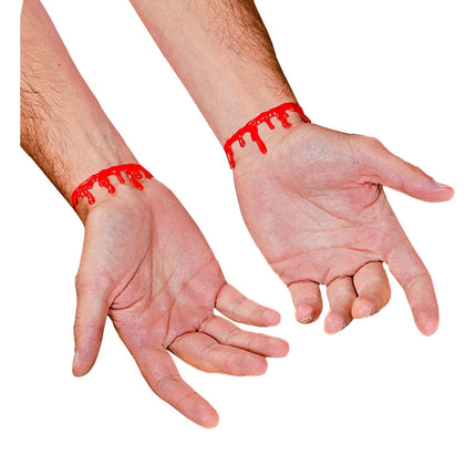 Halloween Armband Rood Slijm van Widmann koop je bij Partywinkel