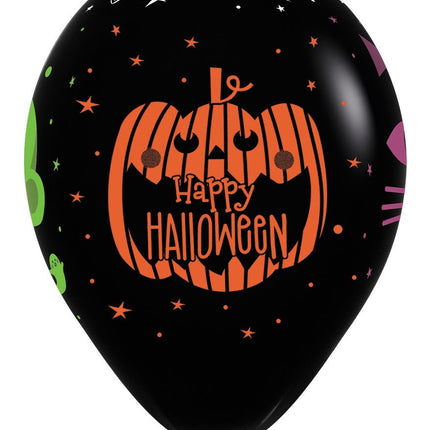 Halloween Ballonnen 30cm 25st van Sempertex koop je bij Partywinkel