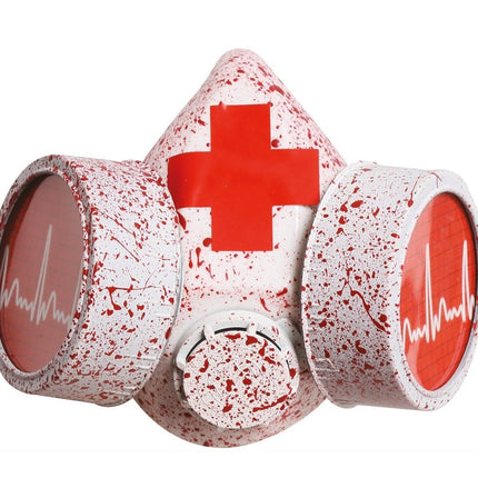 Halloween Bloederig Gasmasker van Fiestas Guirca koop je bij Partywinkel