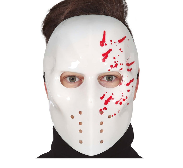 Halloween Bloederig Hockey Masker van Fiestas Guirca koop je bij Partywinkel