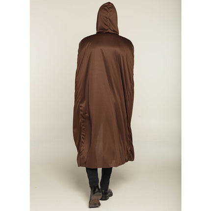 Halloween Cape Bruin 1,8m van Boland koop je bij Partywinkel