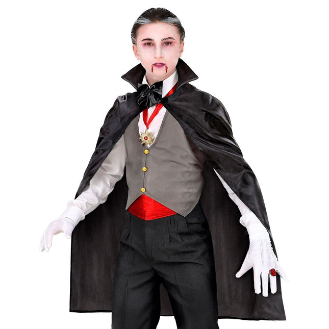 Halloween Cape Zwart Kind van Widmann koop je bij Partywinkel