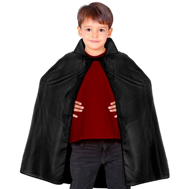 Halloween Cape Zwart Kind van Widmann koop je bij Partywinkel