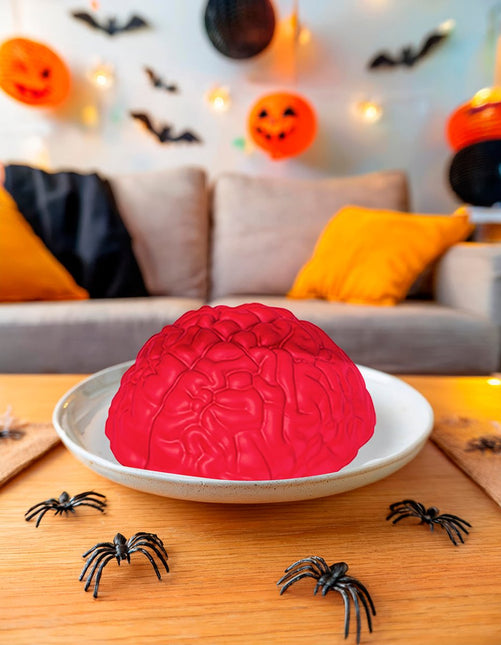 Halloween Chocolade Vorm Hersenen 24cm van Fiestas Guirca koop je bij Partywinkel