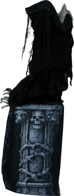 Halloween Decoratie Vleermuis Op Steen Beweegbaar Met Licht En Geluid 1,5m van Fiestas Guirca koop je bij Partywinkel