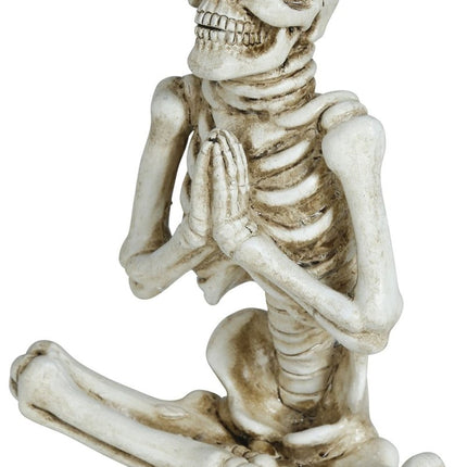 Halloween Decoratie Zitskelet 19cm - Partywinkel - 8434077249628