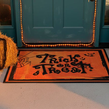 Halloween Deurmat Trick Or Treat 58cm van Fiestas Guirca koop je bij Partywinkel
