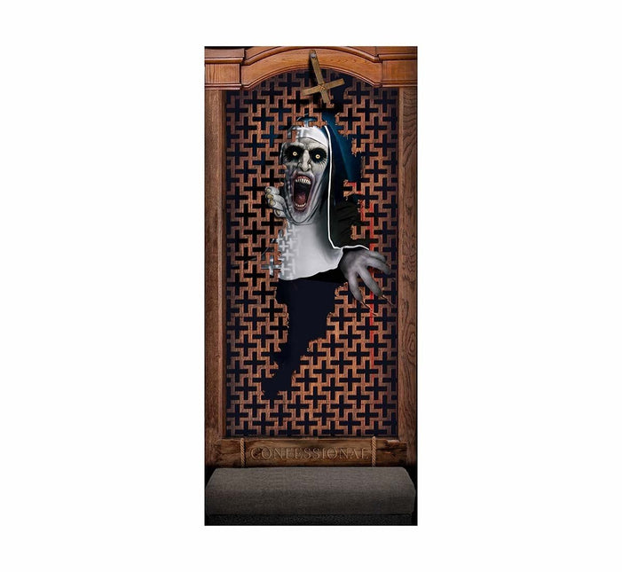 Halloween Deurposter Horror Non 120cm x 79cm van Fiestas Guirca koop je bij Partywinkel