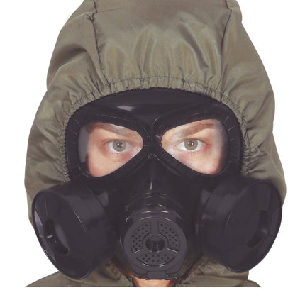 Halloween Gasmasker Zwart van Fiestas Guirca koop je bij Partywinkel