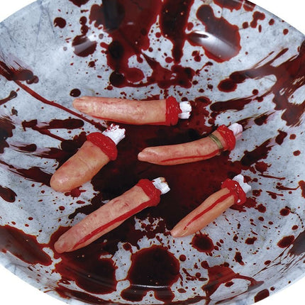 Halloween Geamputeerde Vingers Set 5 delig van Fiestas Guirca koop je bij Partywinkel