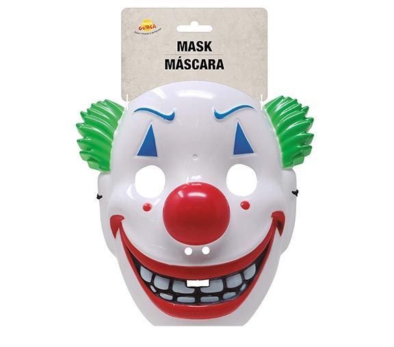 Halloween Glimlachend Clown Masker van Fiestas Guirca koop je bij Partywinkel