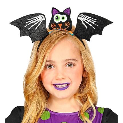 Halloween Haarband Bopper Vleermuis van Widmann koop je bij Partywinkel