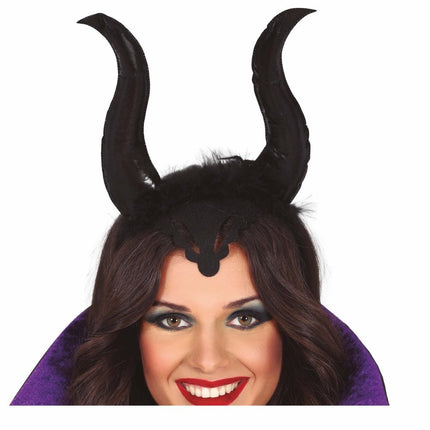 Halloween Haarband Hoorn van Fiestas Guirca koop je bij Partywinkel