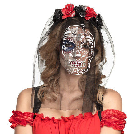 Halloween Haarband La Calavera van Boland koop je bij Partywinkel