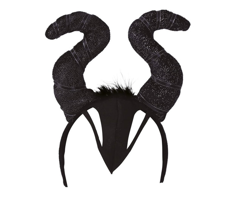 Halloween Haarband Maleficent - Partywinkel - 8434077199503