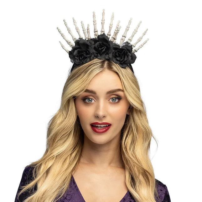 Halloween Haarband Skelly van Boland koop je bij Partywinkel
