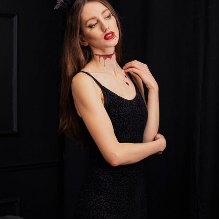 Halloween Haarband Vleermuizen 22cm van Partydeco koop je bij Partywinkel