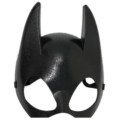 Halloween Half Vleermuis Masker Kind van Fiestas Guirca koop je bij Partywinkel