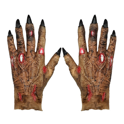 Halloween Handschoenen Zombie van Widmann koop je bij Partywinkel