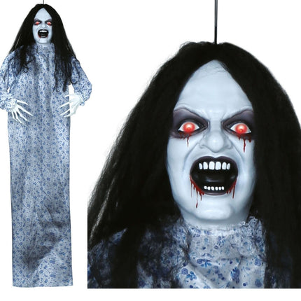 Halloween Hangdecoratie Bezeten Pop 1,5m - Partywinkel - 8434077249079