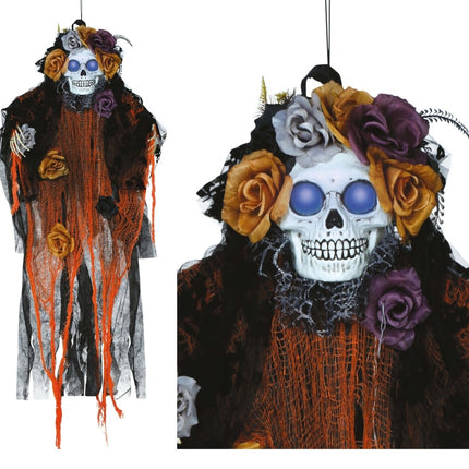 Halloween Hangdecoratie Catrina 1,20m - Partywinkel - 8434077248935