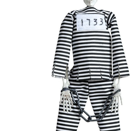 Halloween Hangdecoratie Gevangen Skelet 45cm - Partywinkel - 8434077248713