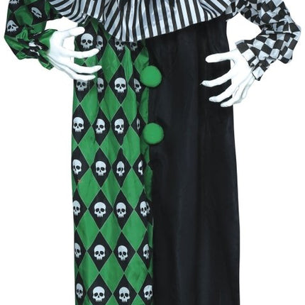 Halloween Hangdecoratie Groen Clown - Partywinkel - 8434077249130