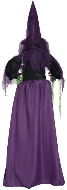 Halloween Hangdecoratie Heks 1,9m - Partywinkel - 8434077248546