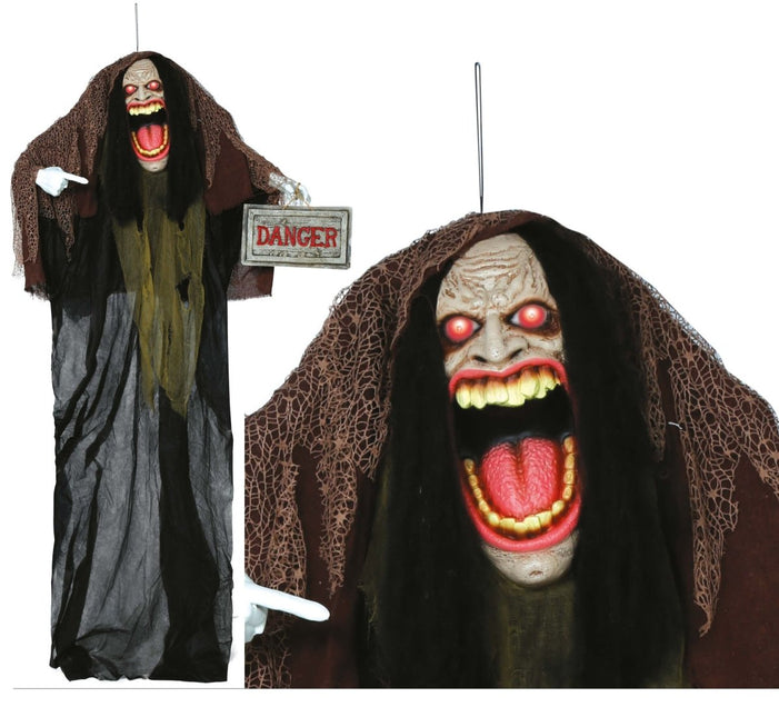 Halloween Hangdecoratie Heks - Partywinkel - 8434077249116