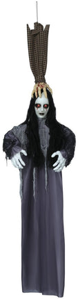 Halloween Hangdecoratie Meisje Met Hand 1,50m - Partywinkel - 8434077249123