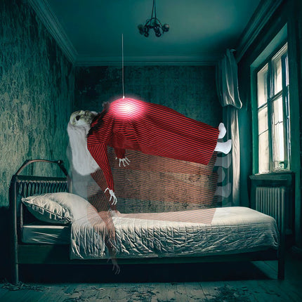 Halloween Hangdecoratie Met Licht, Geluid En Beweging 70cm van Fiestas Guirca koop je bij Partywinkel