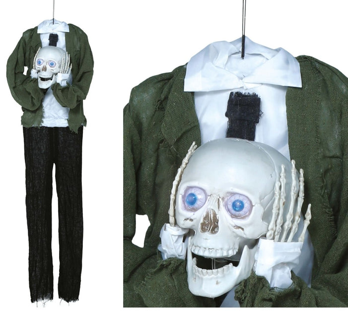 Halloween Hangdecoratie Skelet 1,45m van Fiestas Guirca koop je bij Partywinkel