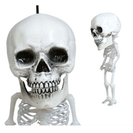 Halloween Hangdecoratie Skelet 15cm - Partywinkel - 8434077248751
