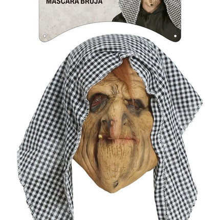 Halloween Heksen Masker Kap van Fiestas Guirca koop je bij Partywinkel